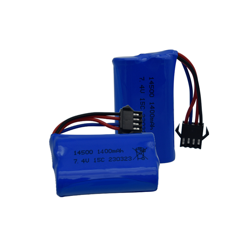 7.4V 1400mAh 14500 Lithium-Ion - огляд і ціна Shelly Plug
