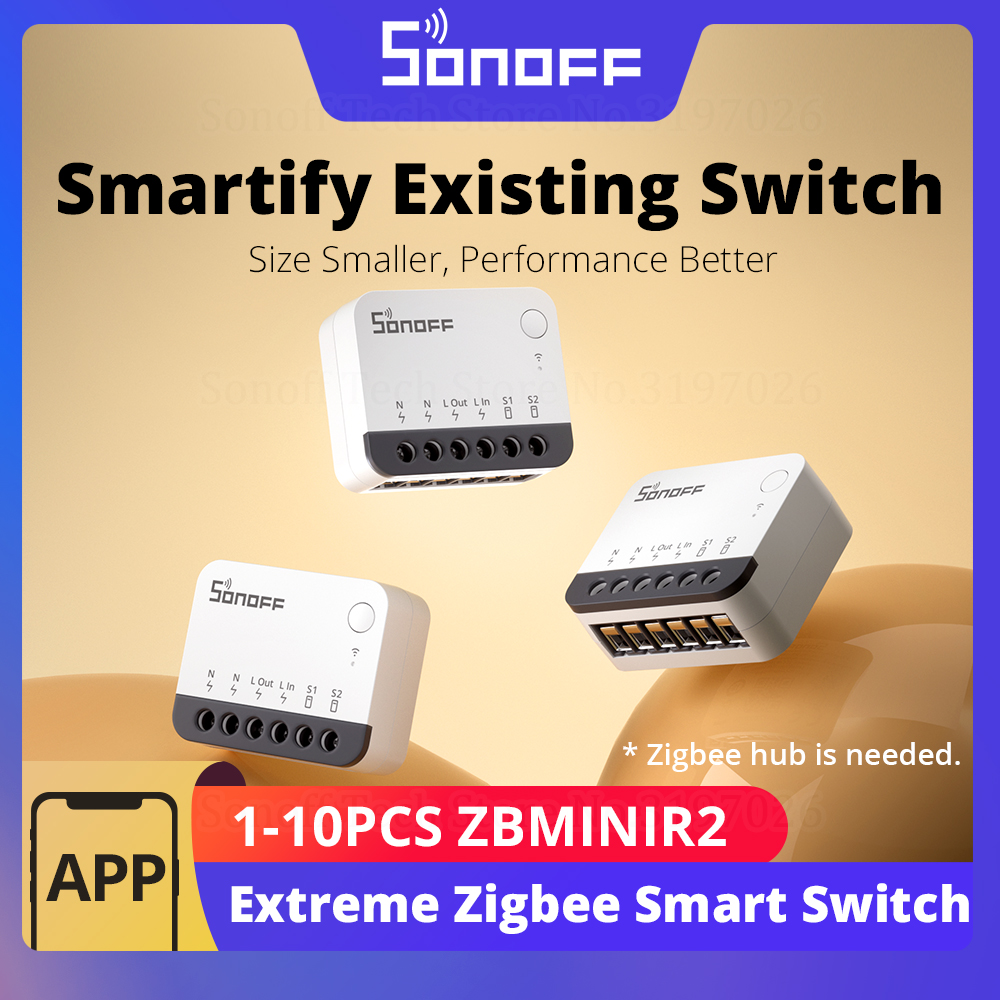 SONOFF ZBMINIR2 Zigbee Smart S - огляд і ціна Sonoff
