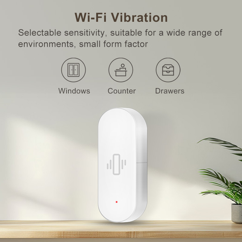 Tuya WiFi Vibration Sensor, Se - огляд і ціна Home Assistant Tuya