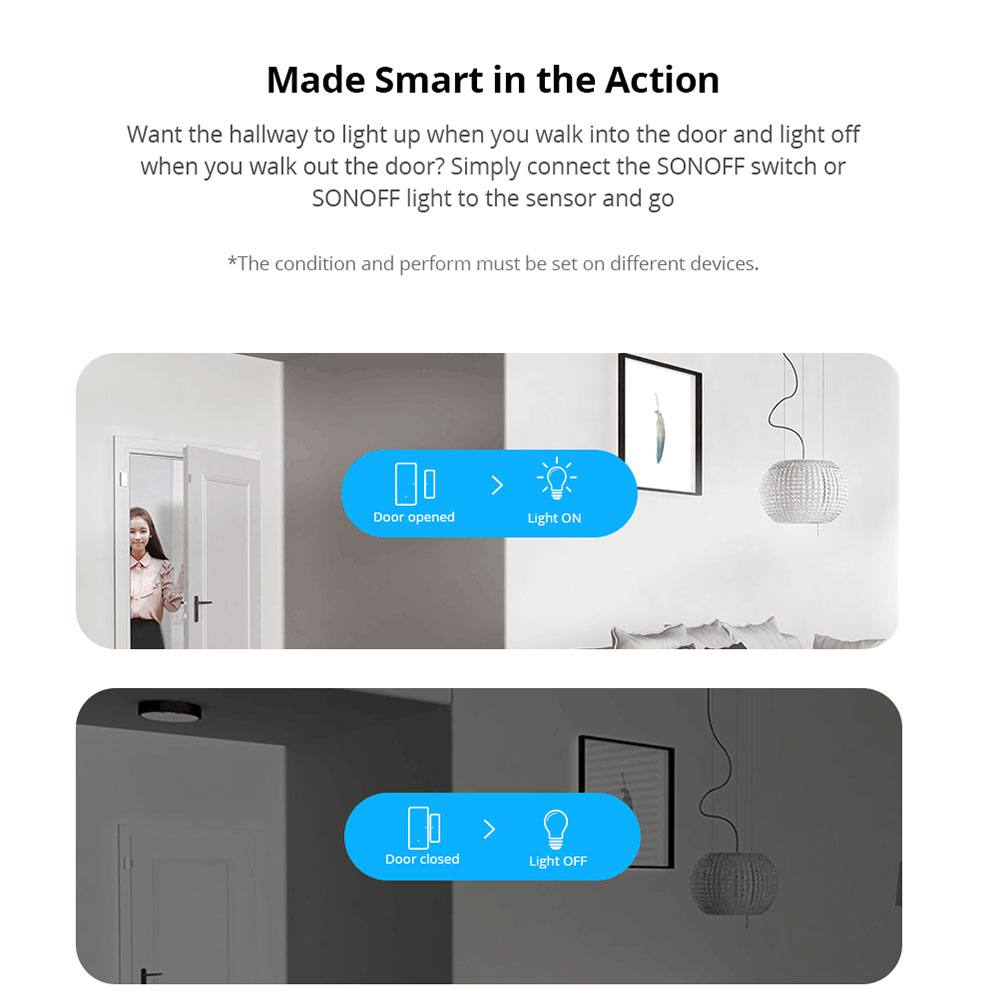 Sonoff DW2-WiFi Wireless Secur - огляд і ціна Sonoff