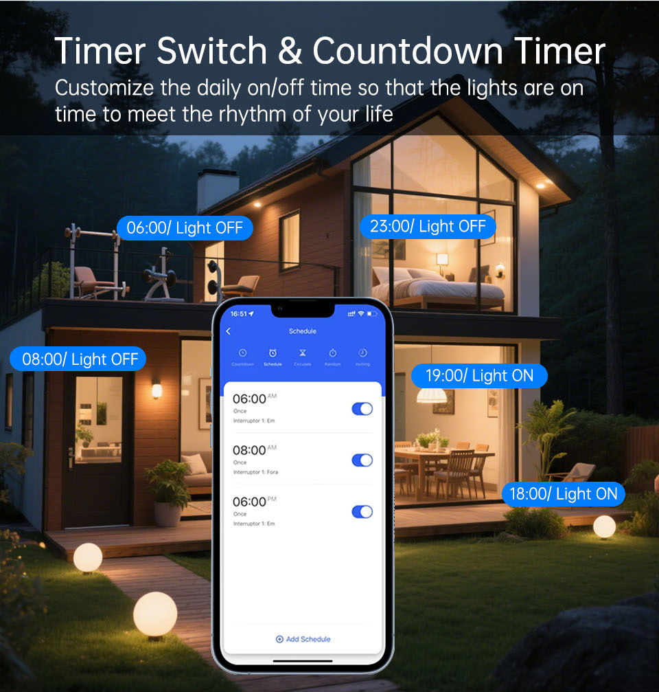 WiFi RF 433mhz Touch Wall Ligh - огляд і ціна Smart Relay Tuya