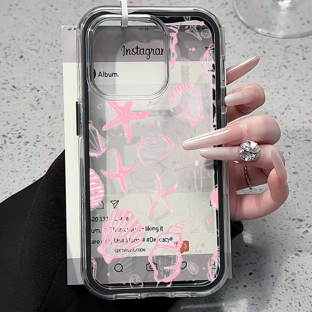 Summer Pink Seashell Clear Pho - огляд і ціна Shelly