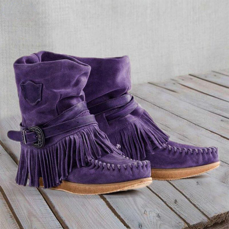 Retro Tassel Women's Boots Sid - огляд і ціна Tasmota