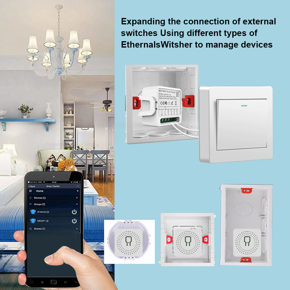 Tuya Zigbee 3.0 Smart Switch 1 - огляд і ціна Tuya 4 Channel