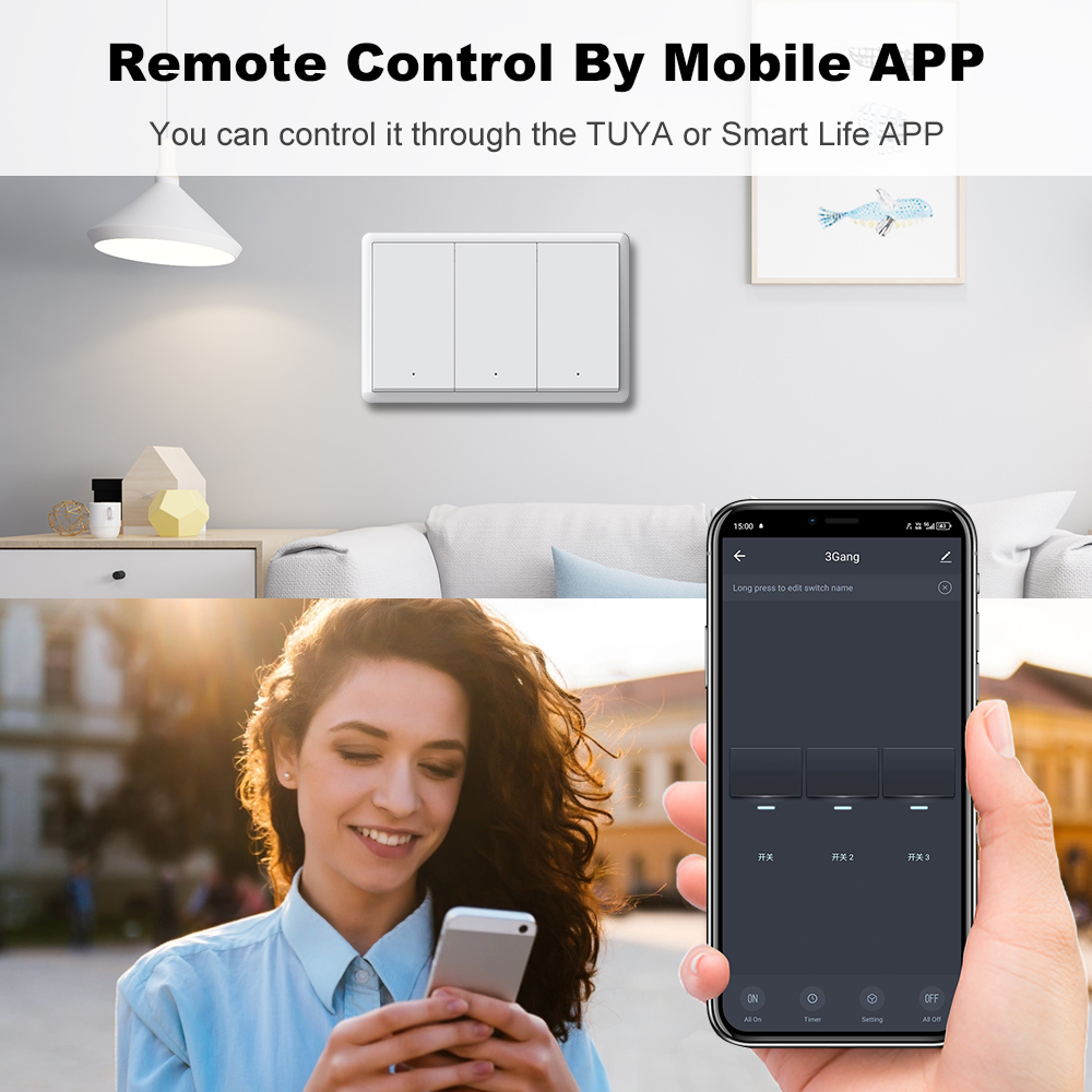 MANHOT ZigBee3.0 Smart Switch  - огляд і ціна Smart Relay Tuya