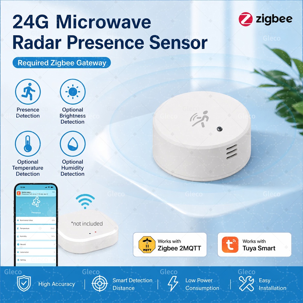 Zigbee Human Presence Sensor T - огляд і ціна Tasmota